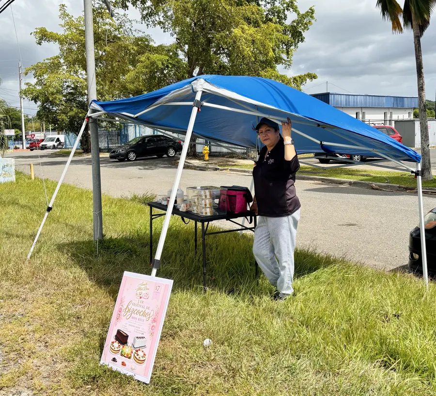 Carpa del festival de Glorimar en Puerto Rico